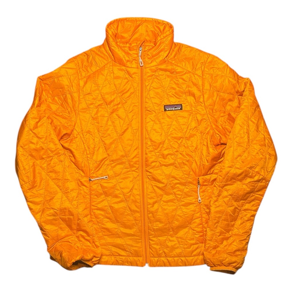 PATAGONIA Nanopuff Women's Jacket Size S Small - Bright Orange